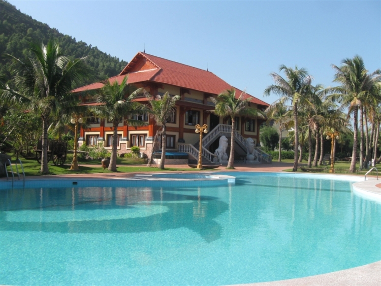 Hệ thống hồ bơi tại Thảo Viên Resort