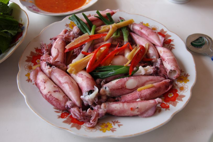 Mực nhảy Vũng Áng