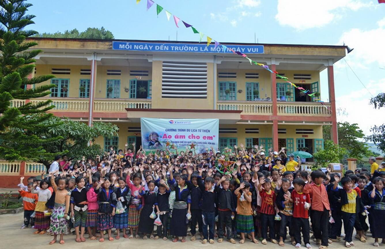 Tour du lịch kết hợp từ thiện và tình nguyện