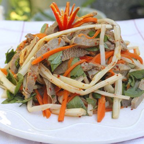 Món gỏi ngó sen lưỡi heo Món gỏi ngó sen lưỡi heo