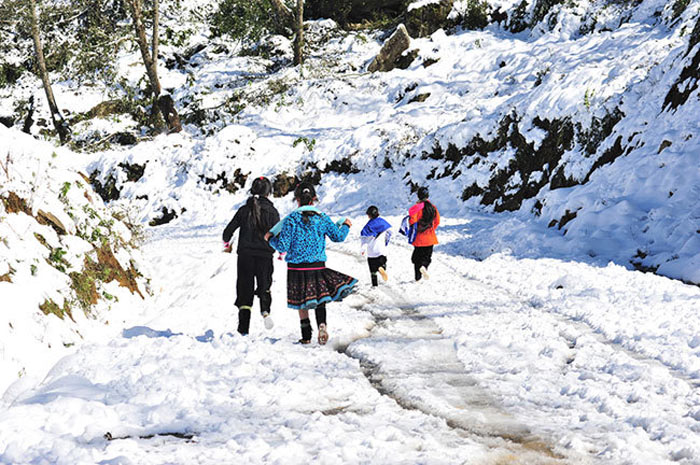 Du lịch SaPa mùa Đông chiêm ngưỡng tuyết rơi